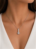 Necklace Bliss Woman in Gold Diamante 0.20 Ct 13638 - 13638